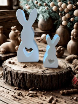 Hase mit Herz / Osterdeko